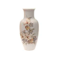Porcelain vase Hibiscus