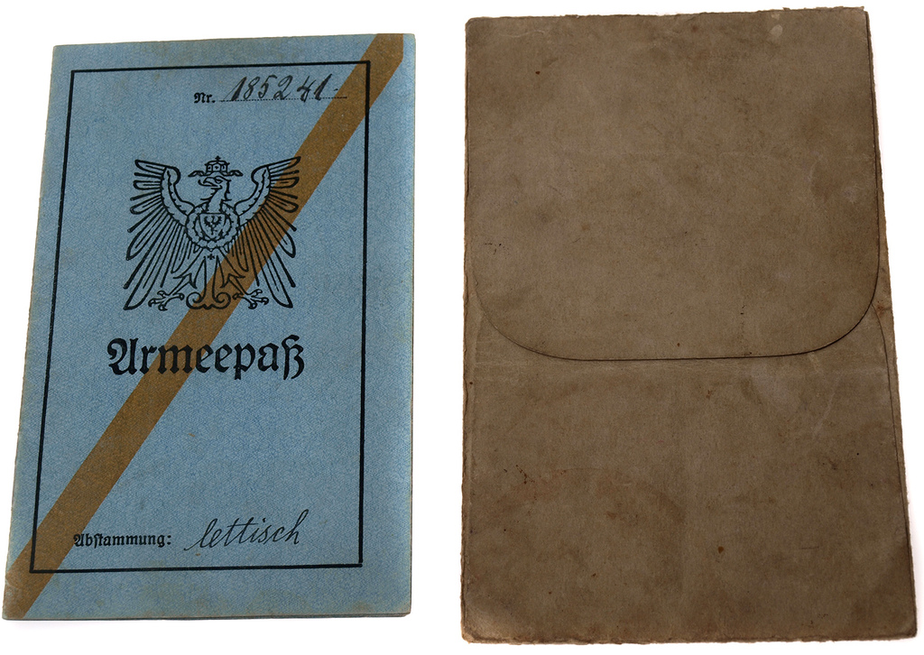 Army German passport in the original package
