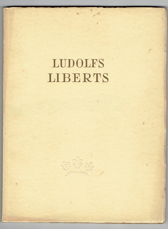 Grāmata „Latviešu māksla-Ludolfs Liberts”