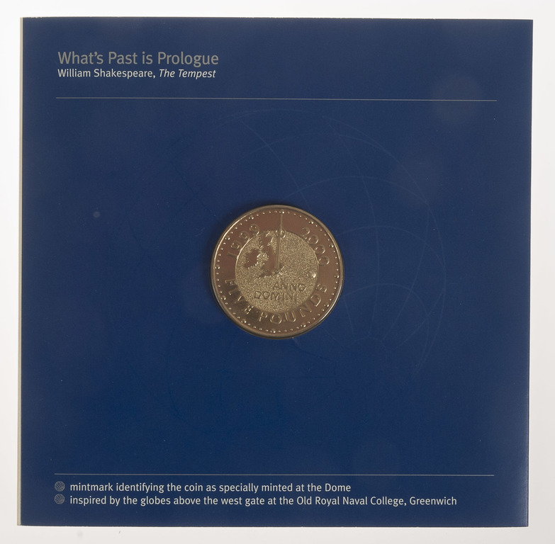 The Millennium Coin of five pounds 1999/2000 