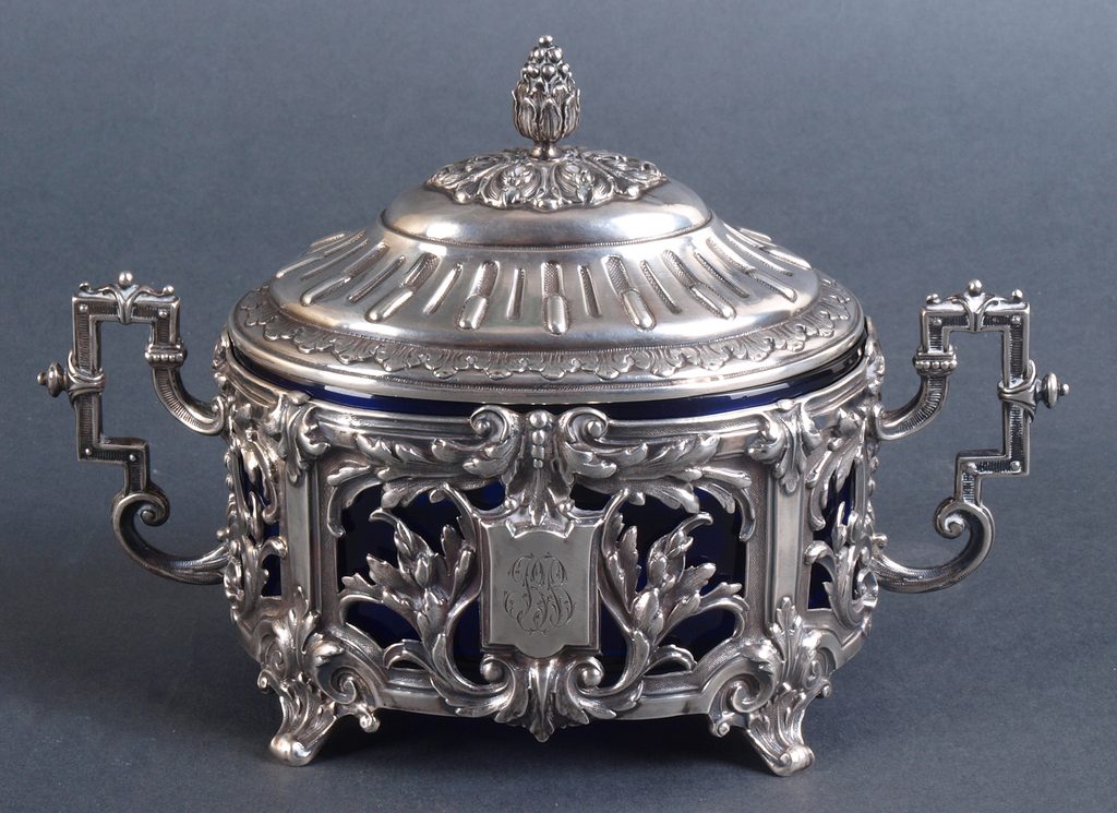 Silver candy dish