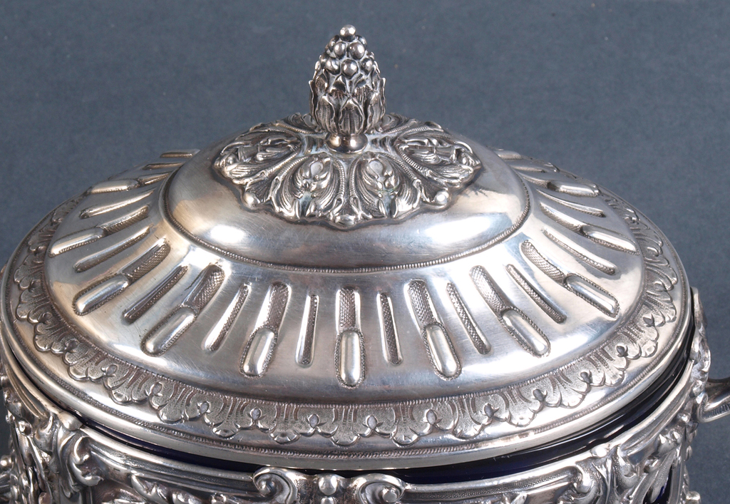 Silver candy dish