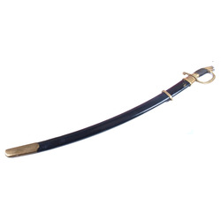 Police parade sword with scabbard