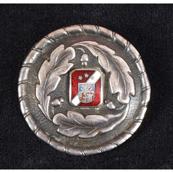 Badge with Coat of arms of Latvia